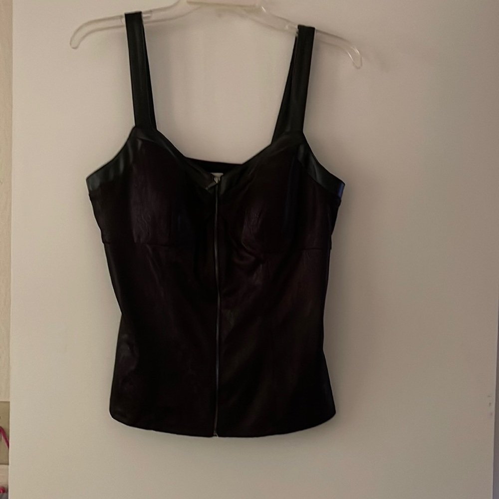 Cache Black Corset Top